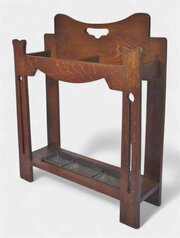 Arts and crafts umbrella stand