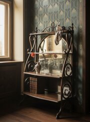Bentwood Thonet Waterfall Etagere Display
