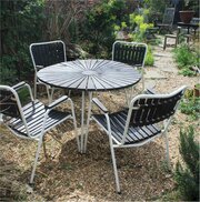 Daneline Mid Century Garden Table And Chairs