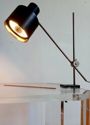 Desk Clamp Lamp By Jan Suchan Circa 1960