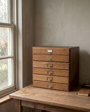 Desktop filing cabinet No 3 holds A4 paper