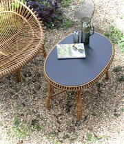 Franco Albini Wicker Coffee Table 