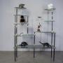 French 1950s Shop Window Shelving Unit