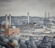 Industrial Architectural Watercolour R.I.B.A