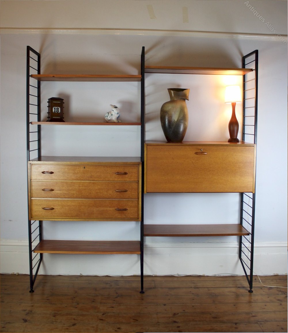 Antiques Atlas Ladderax MidCentury Teak Shelving System C1960's