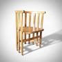 Liberty & Co oak Barrel back Stanmore chair
