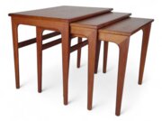 Mid Century Danish Nest Of Tables In Teak