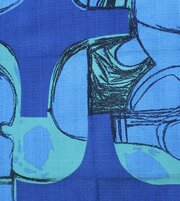 Mid Century Piece Of Fabric By Francis Price