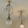 Pair Of 1920s Art Deco Ceiling Lights