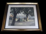 Provencal Lithograph By H.Callor