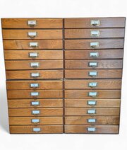 Tabletop Filing Cabinet No 2 Holds A4 Paper