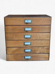 Tabletop Filing Cabinet No 2 Holds A4 Paper