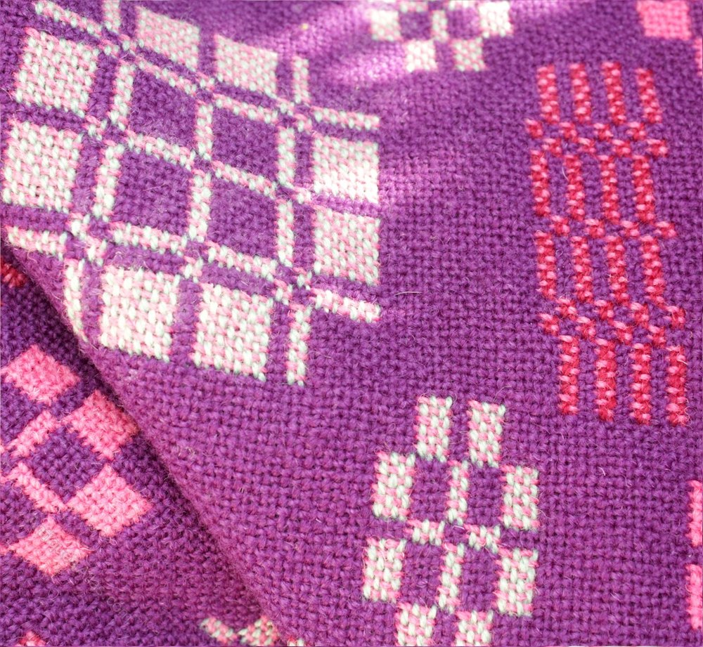 Antiques Atlas Vintage Double Welsh Blanket By Holytex