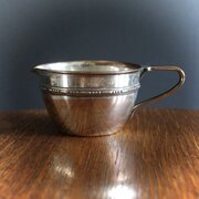 W.A.S Benson Silver Plated On Copper Milk Jug.
