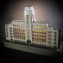 W.H.Smith architectural model of deco building