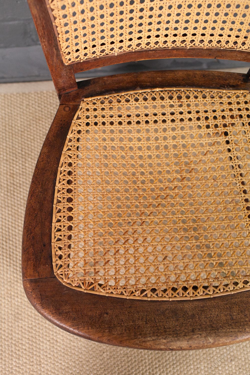 19th Century Cane Back Chair Antiques Atlas