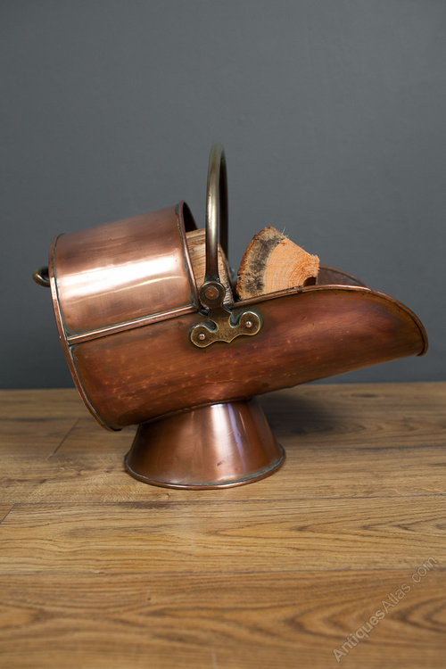 Antiques Atlas Copper Coal Scuttle
