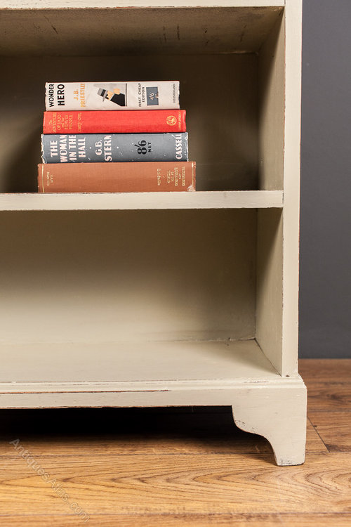 Early 20th Century Painted Oak Bookcase. Antiques Atlas