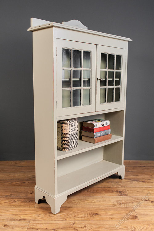 Early 20th Century Painted Oak Bookcase. Antiques Atlas