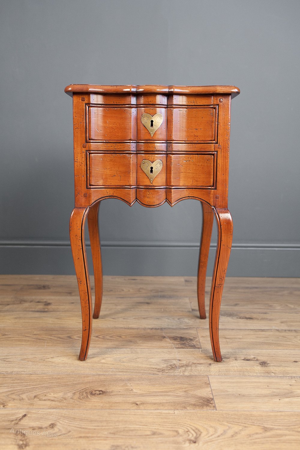French Fruitwood Side Table Antiques Atlas French Fruitwood Side Table