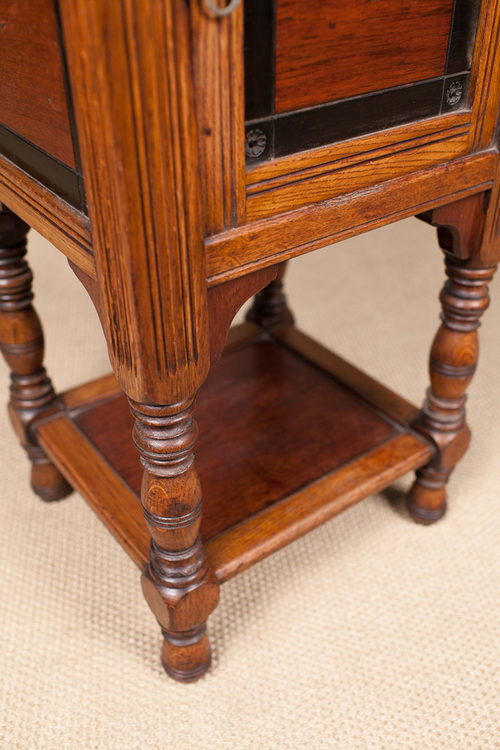 Gillows Oak Pot Cupboard. Antiques Atlas