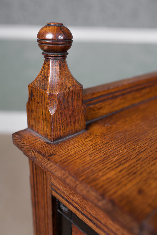 Gillows Oak Pot Cupboard. Antiques Atlas