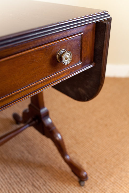 Mahogany Sofa Table. Antiques Atlas