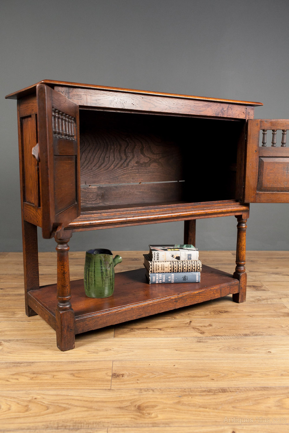 Oak Jacobean Revival Hutch Cupboard Antiques Atlas