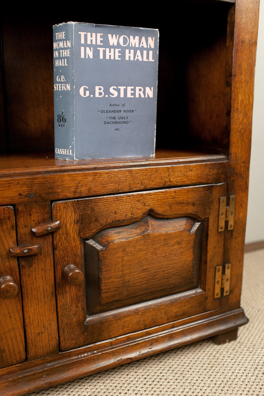 Antiques Atlas Solid Oak Bookcase.