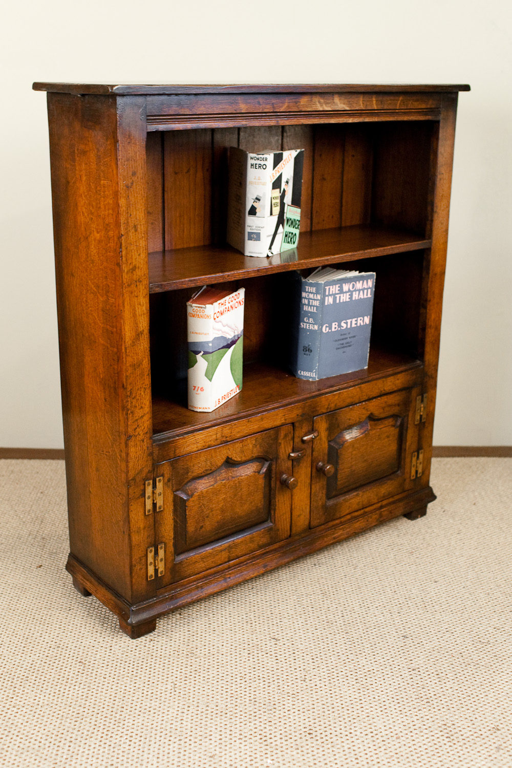 Antiques Atlas Solid Oak Bookcase.