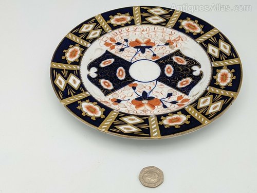 イギリス　Davenport 伊万里パターンのC&S Antiques Atlas - Victorian Davenport Longport Imari Pattern Plate