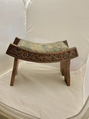 Alexander Ritchie Celtic Carved Stool (attributed)