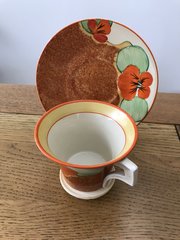 Clarice Cliff cup and saucer i