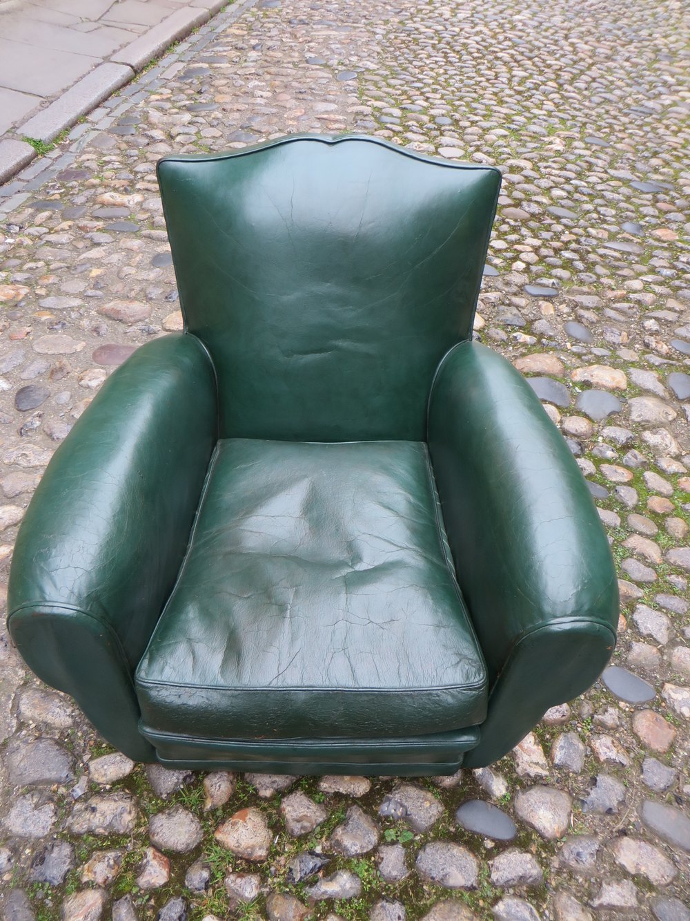 Leather Arm Chairs (pair) Antiques Atlas