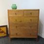 Heals Oak Chest of Drawers (Quartersawn Oak)
