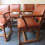 Heals Tilden Chairs Set of Six.