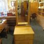 Heal & Son  dressing table. Light oak.