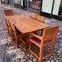 Mouseman Dining Table And 6 Chairs