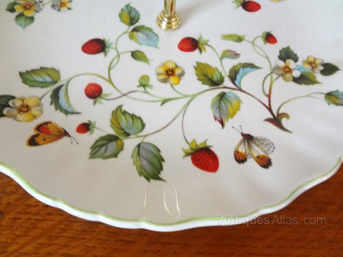 Antiques Atlas - James Kent Old Foley English Cakestand pd011a781