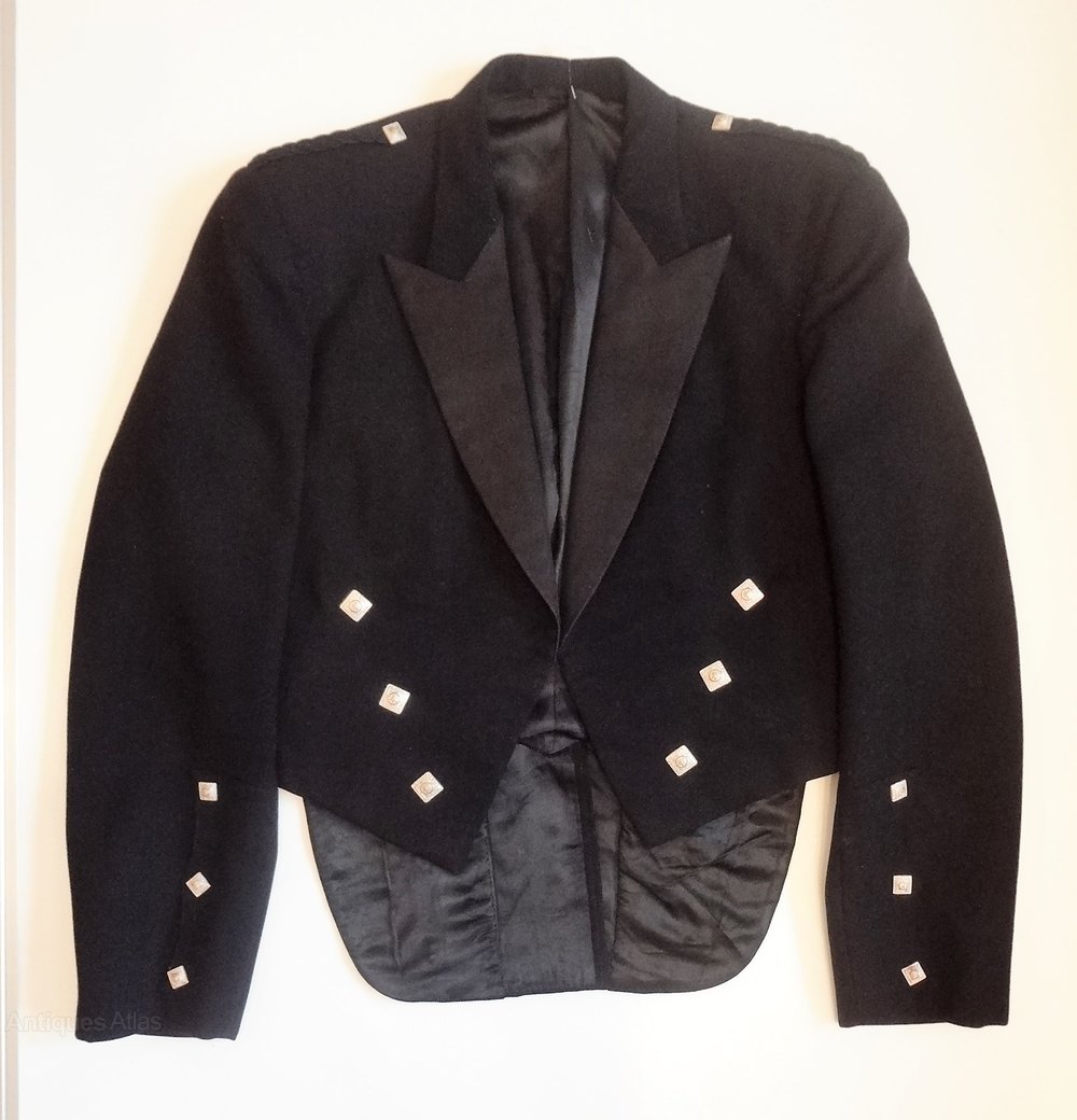 Antiques Atlas Vintage Scottish Highland Dress Kilt Jacket