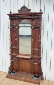 French Oak Hallstand