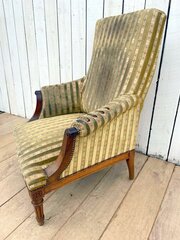 Napoleon 111 Chair For Re-upholstery