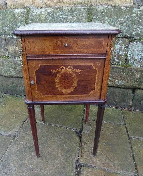 French Bedside as136a2264 / ath3588 Antiques Atlas