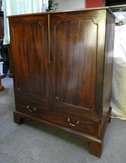 Georgian Dwarf Press Cupboard