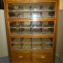 Haberdashery cabinet - F Sage & Co, London