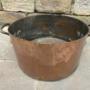 Large Copper Log Bin