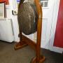 dinner gong  floor standing gong