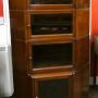 Mahogany Corner Stacking Bookcase