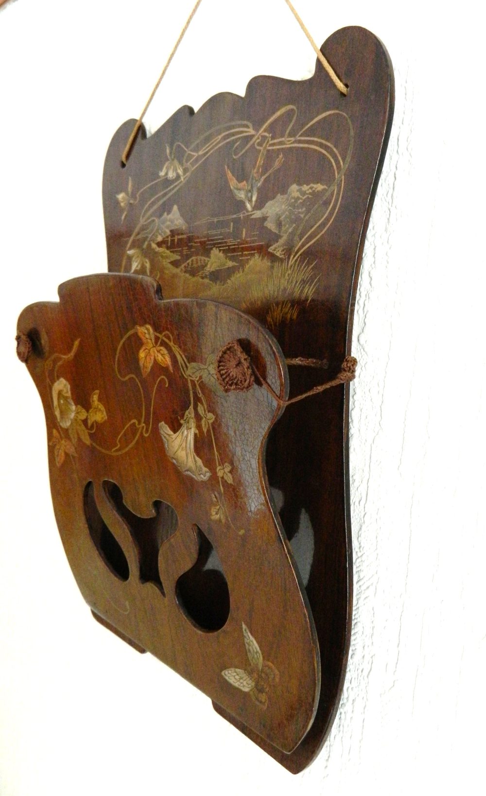 Art Nouveau Hanging Letter Rack Antiques Atlas