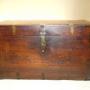 Brass Bound Military Trunk